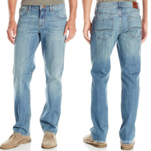 Calças Compridas Masculinas, Denim Jeans